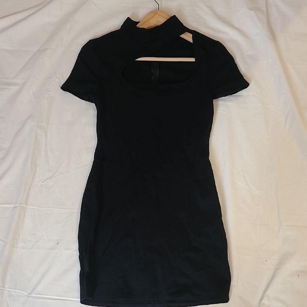 Urban Outfitters Cutout Little Black Dress Size XS